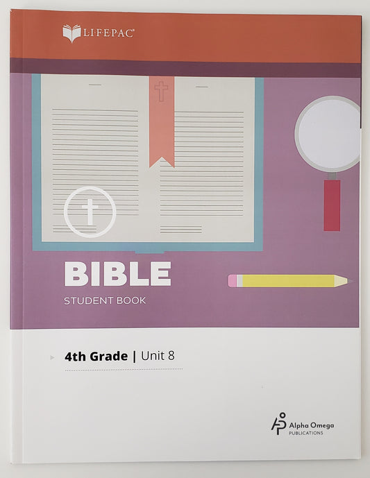 Lifepac Bible Grade 4 Unit 8