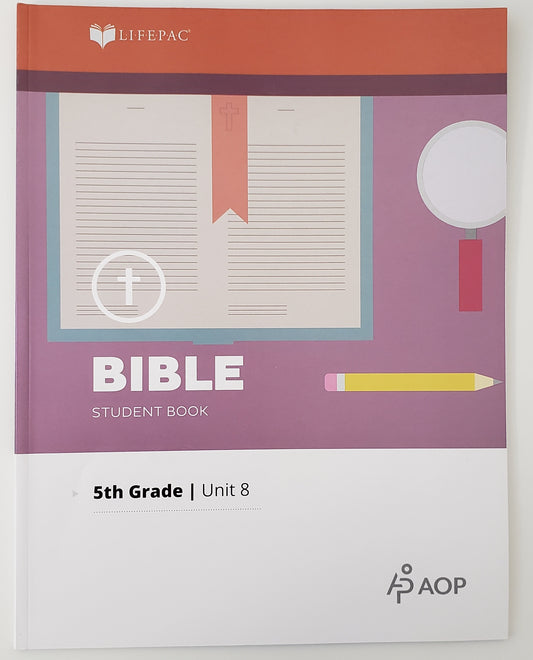 Lifepac Bible Grade 5 Unit 8