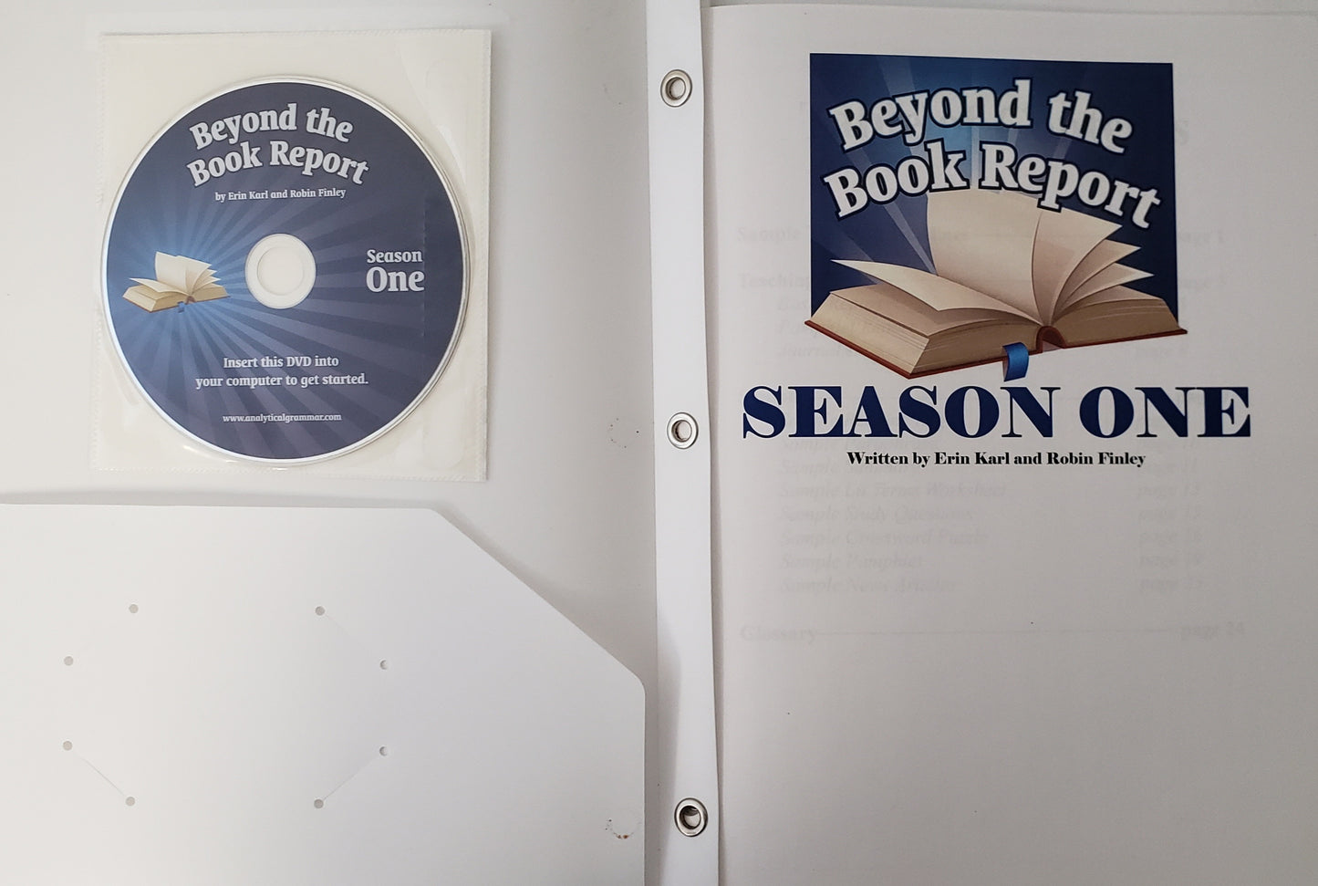 Beyond the Book Report Season One Guide & CD