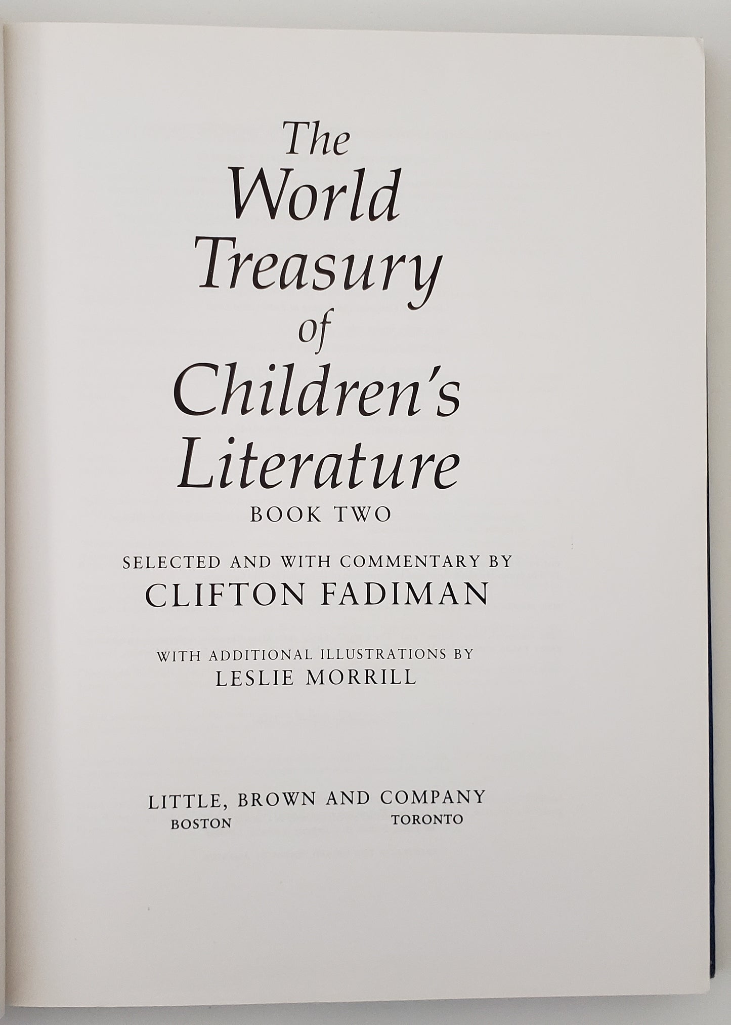 The World Treasury of Children's Literature Vol. II