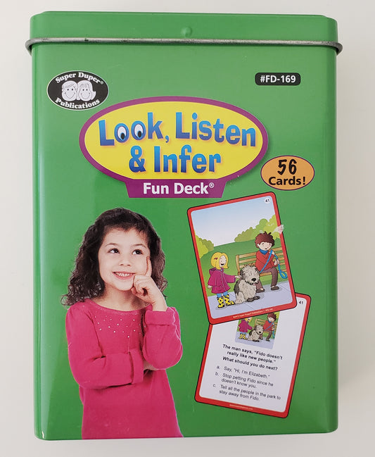 Look, Listen, & Infer Fun Deck