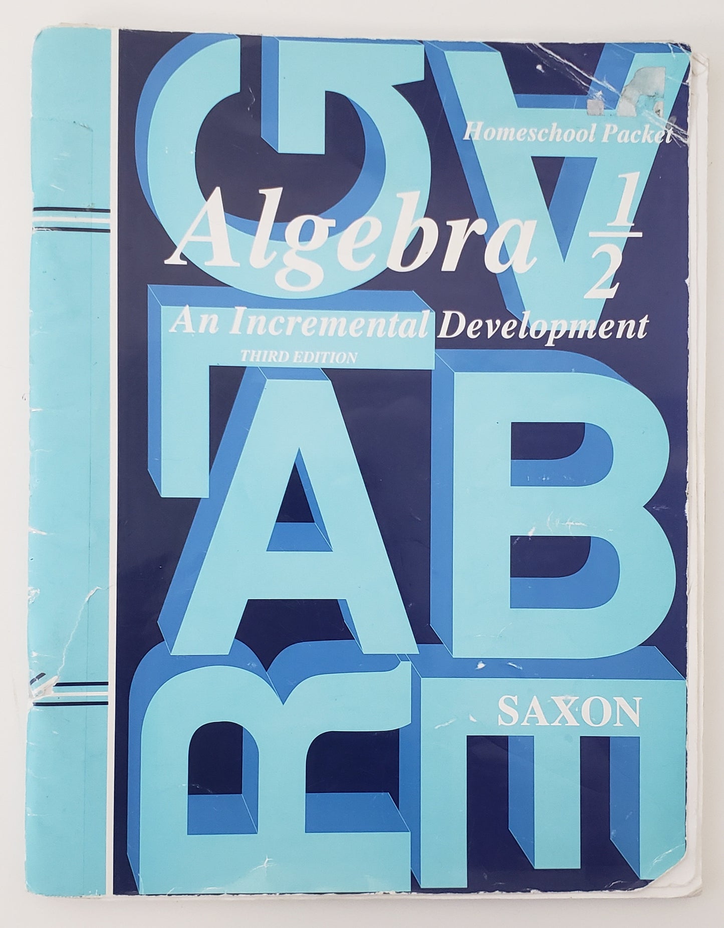 Saxon Algebra 1/2 Answer Key & Tests Third Edition