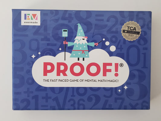 Proof! The Fast- Paced Game of Mental Math Magic!