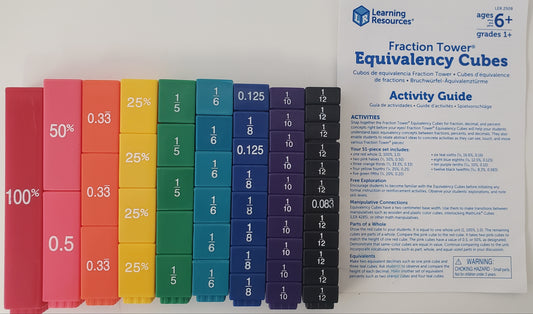 Equivalence Fraction Tower Set