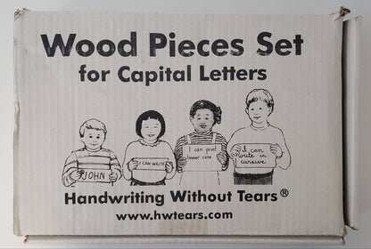 Wood Pieces Set for Capital Letters