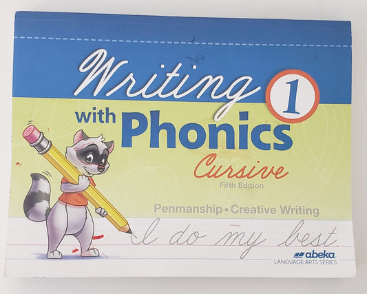 Writing with Phonics 1 Cursive