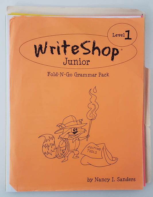 WriteShop Jr. Level 1 Fold-N-Go Grammar Pack