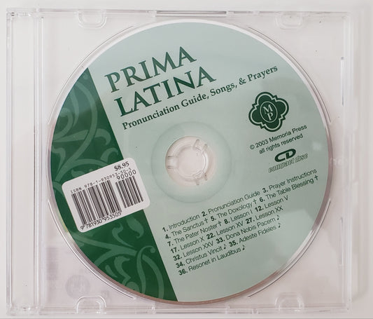 Prima Latina Pronunciation CD Grades K-4
