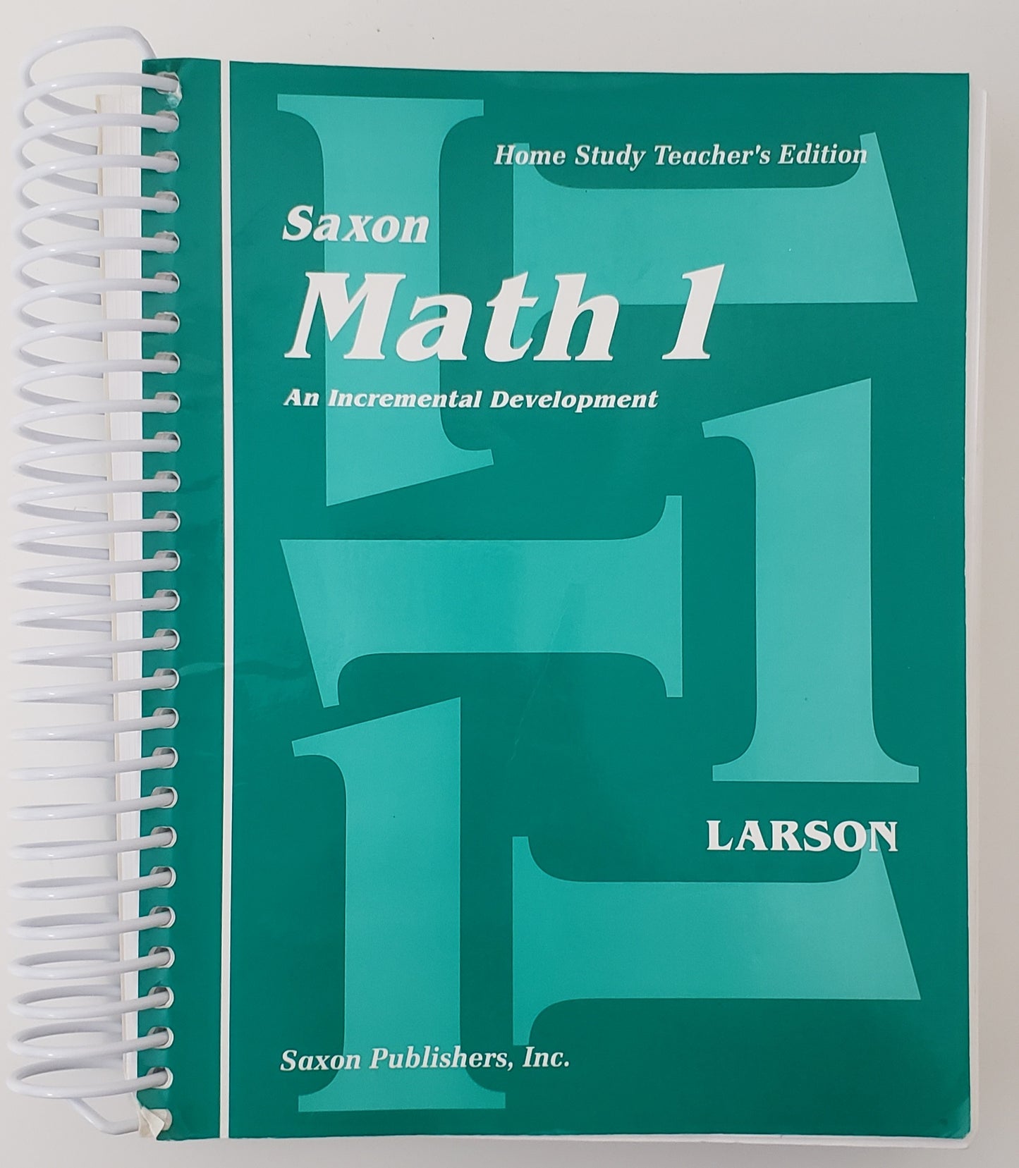 Saxon Math 1 Home Study Teachers Manual First Edition