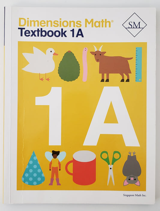 Dimensions Math Textbook 1A