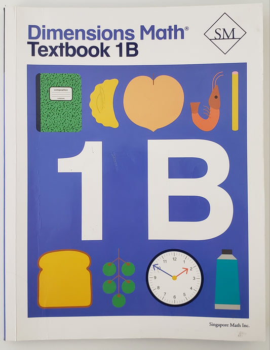 Dimensions Math Textbook 1B