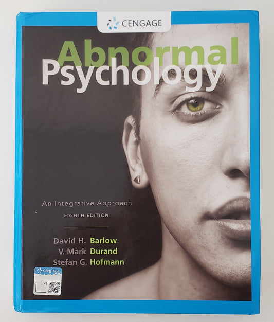Abnormal Psychology An Integrative Approach