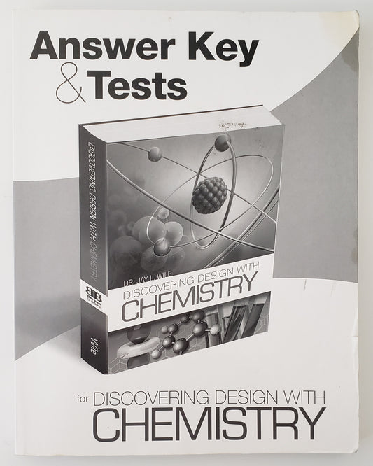 Discovering Design with Chemistry Answer Key & Tests booklet