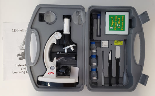 AmScope Kids 48 Piece Microscope Set