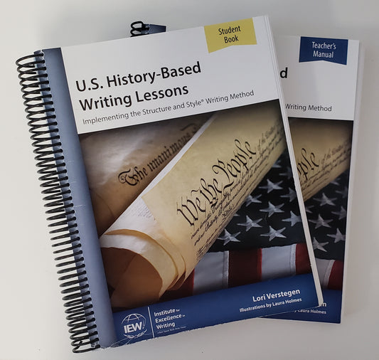 U.S. History-Based Writing Lessons Teacher/Student Combo (2nd Edition)