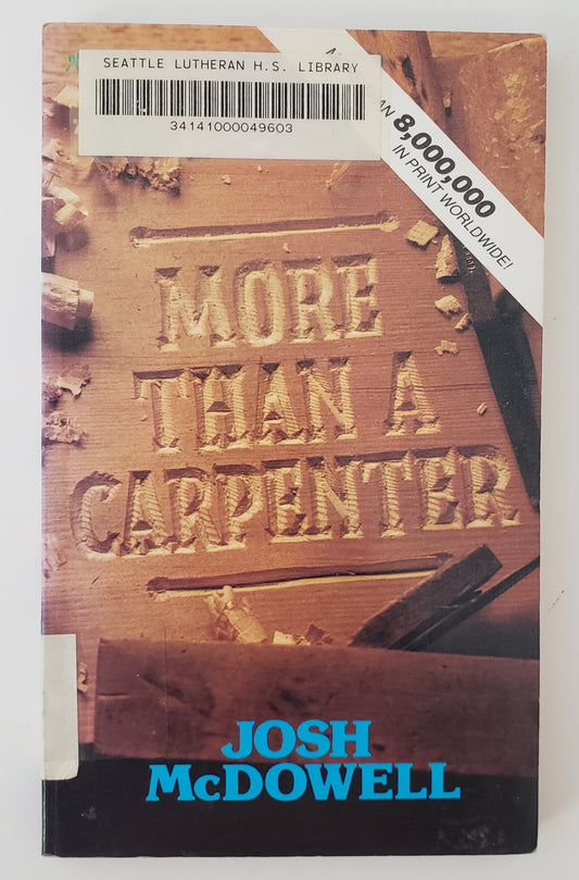 More Than a Carpenter
