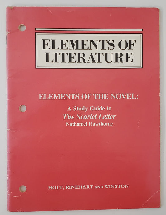 Elements of Literature A Study Guide to the Scarlet Letter