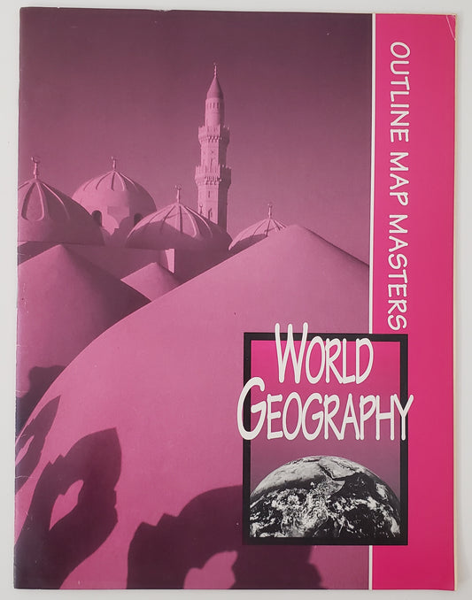World Geography Outline Map Masters
