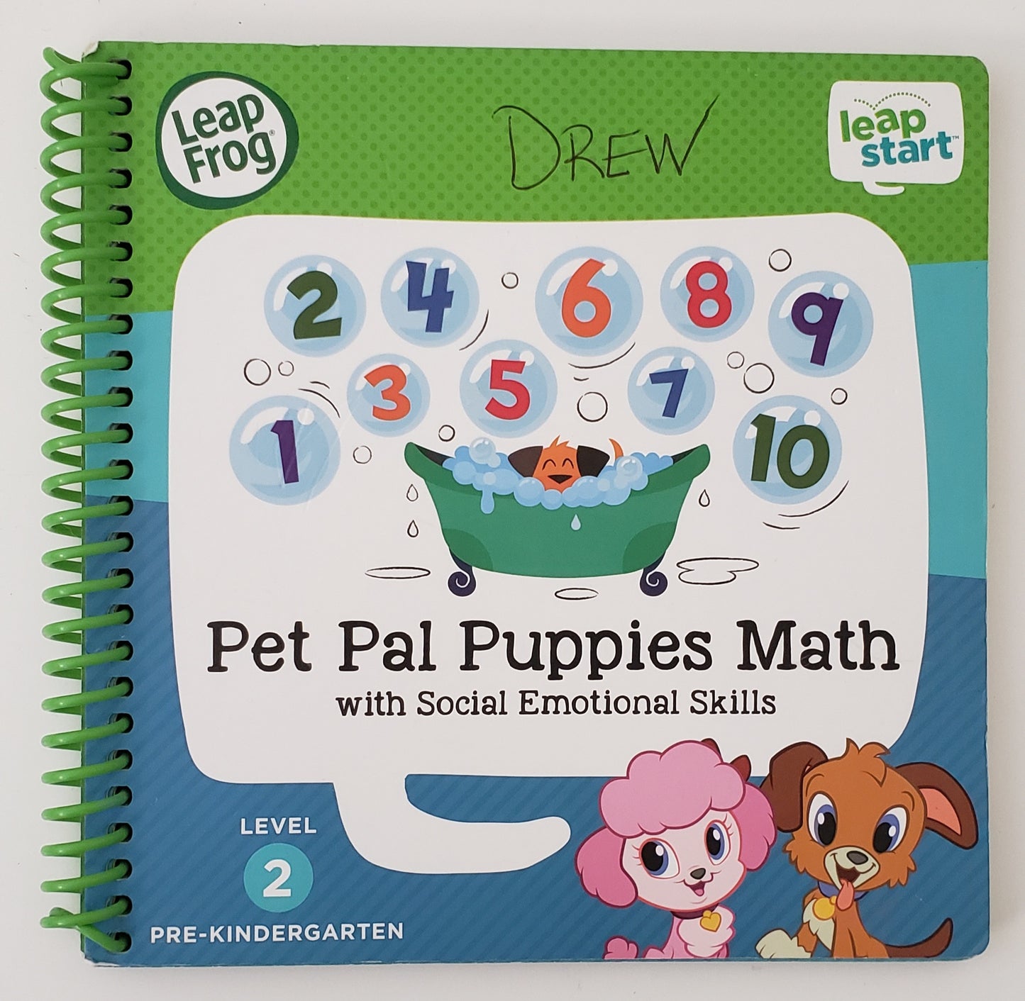 LeapFrog LeapStart Activity Book: Pet Pal Puppies Math with Social Emotional Skills