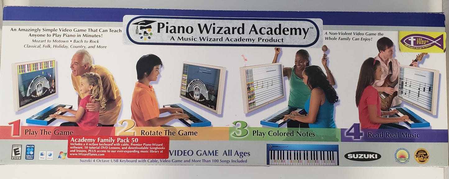 Piano Wizard Piano with DVD Set & 5 Music Books