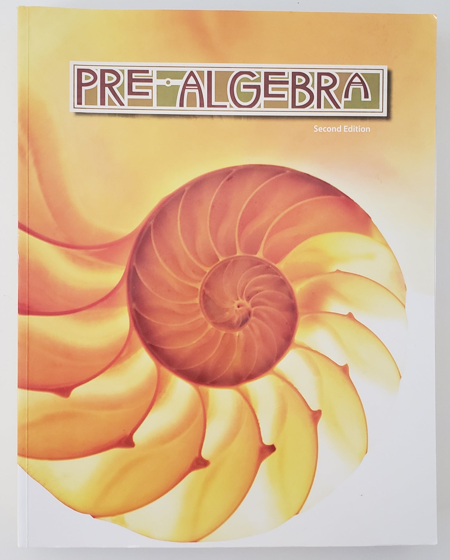 Pre-Algebra Student Text