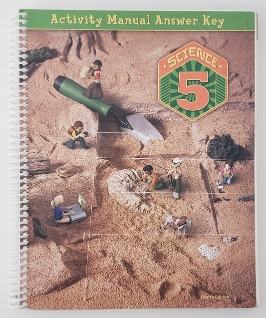 Science 5 Activity Manual Answer Key