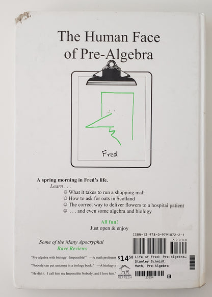 Life of Fred: Pre-algebra 1 with Biology