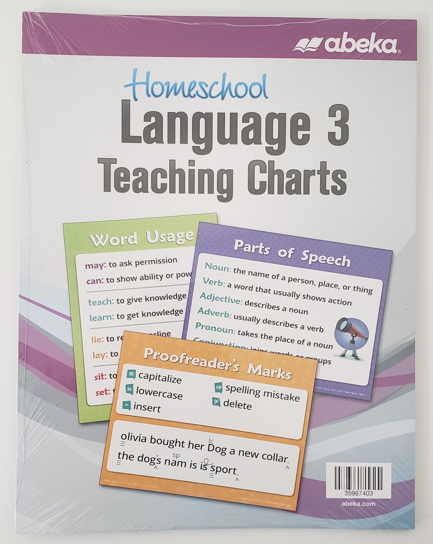 Language 3 Teaching Charts
