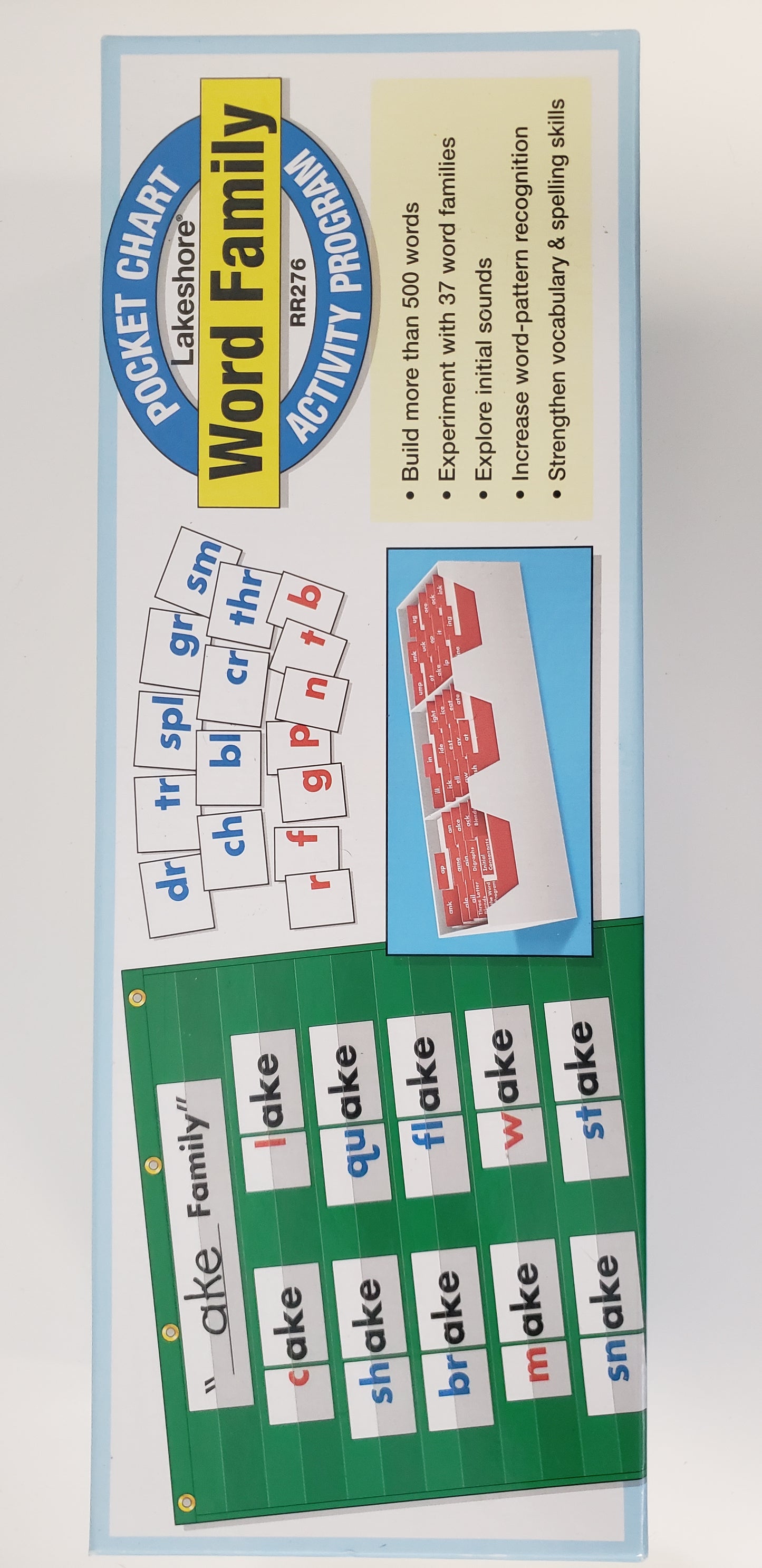 Word Family Pocket Chart Activity Program