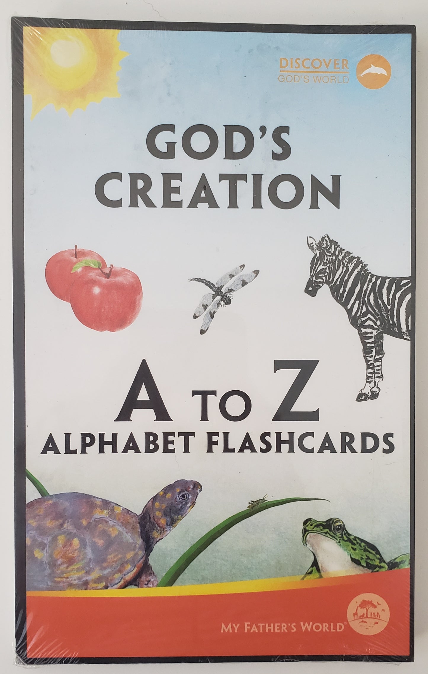 God's Creation A to Z Alphabet Flashcards