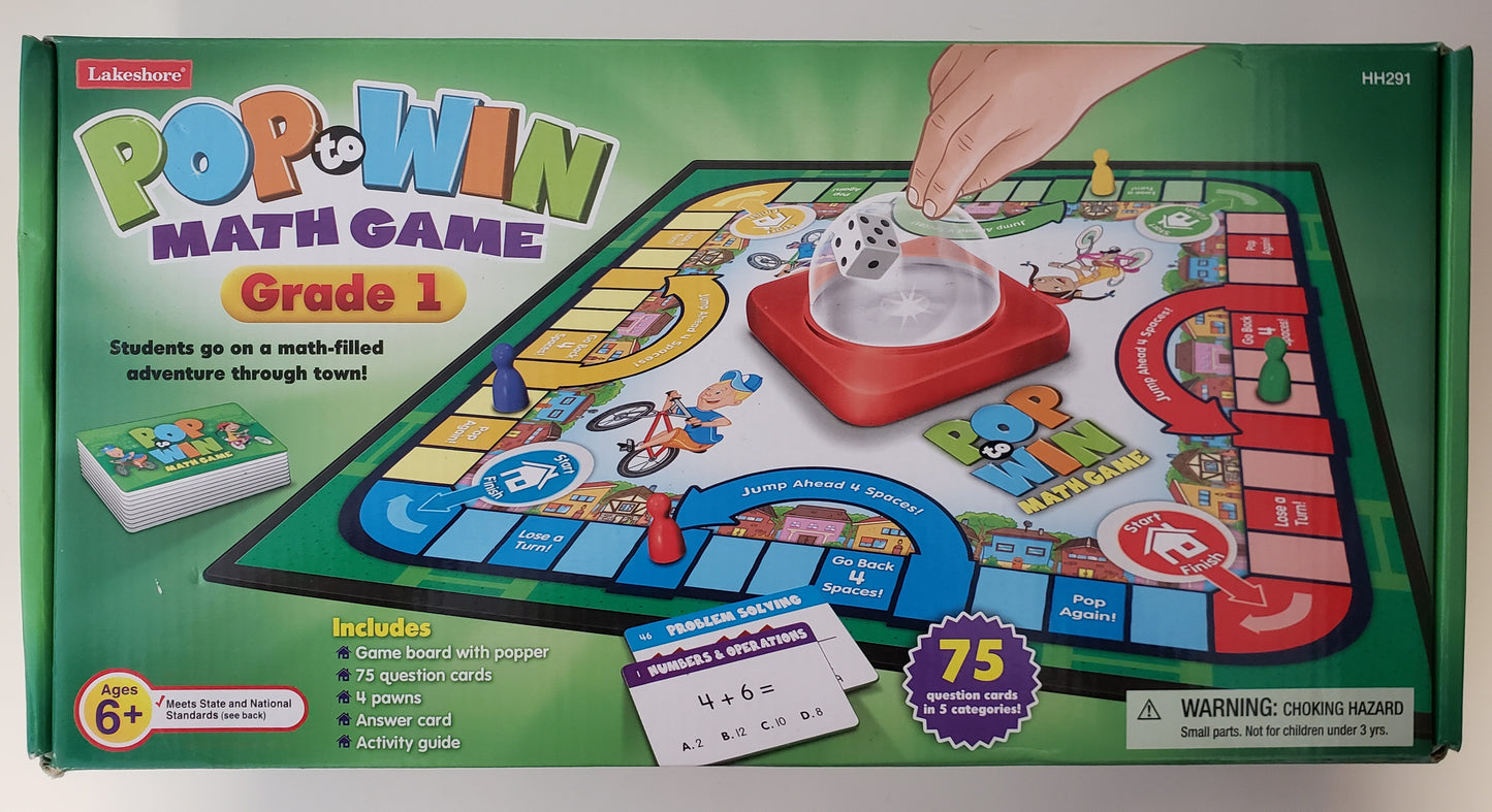 Pop to Win Math Game