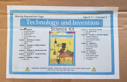 Moving Beyond the Page: Technology & Invention Science Kit