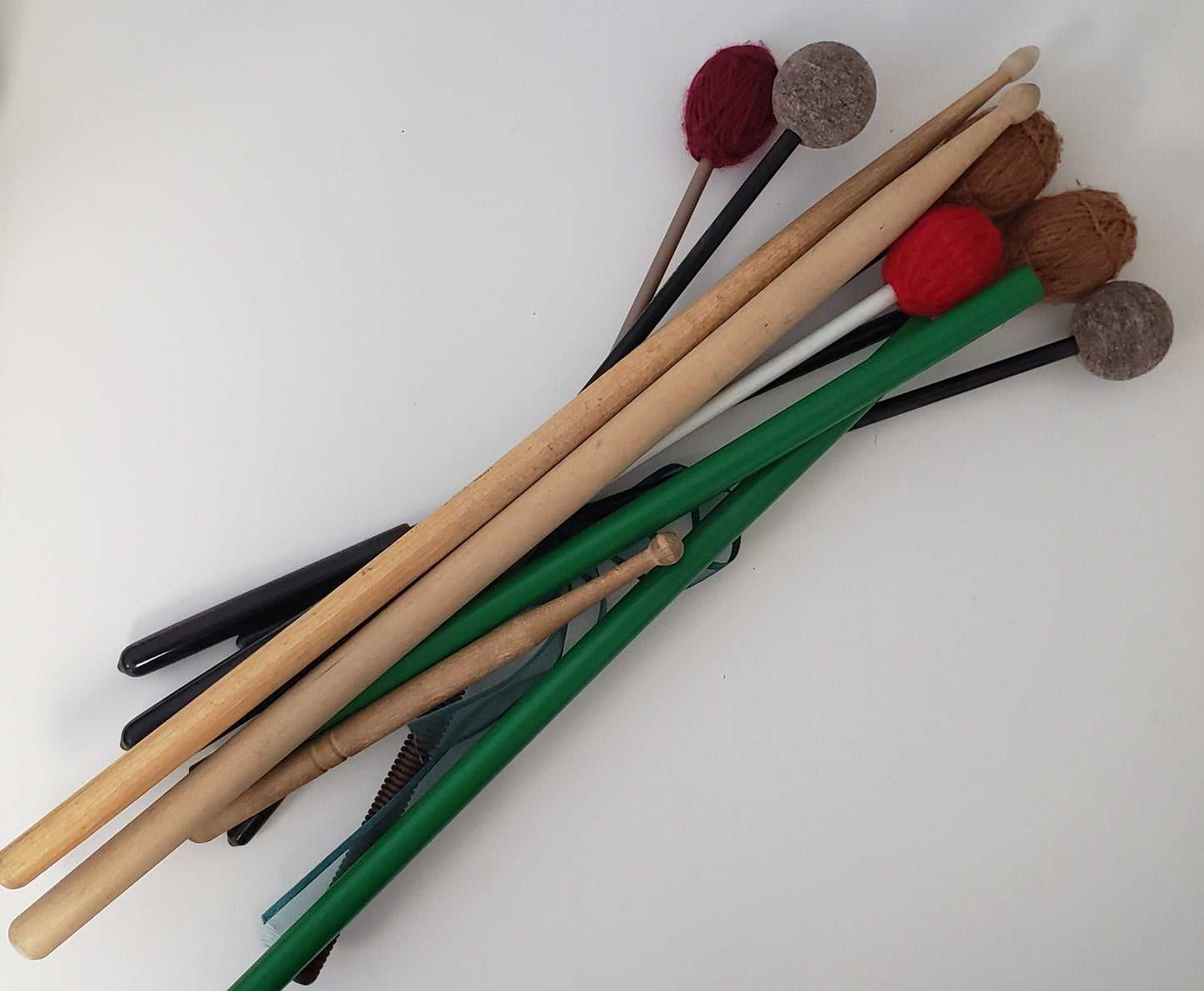Set of misc. drum sticks (11)