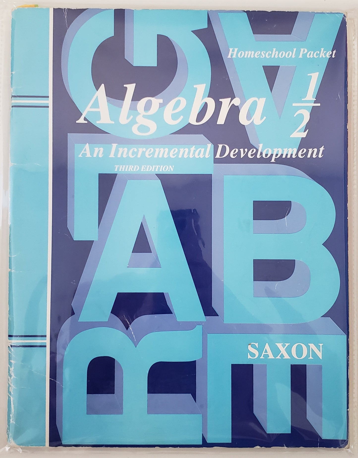 Saxon Algebra 1/2 Answer Key & Test Forms, 3rd Edition