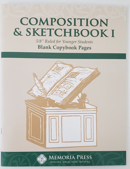 Composition & Sketchbook I: 5/8" Ruled for Younger Students