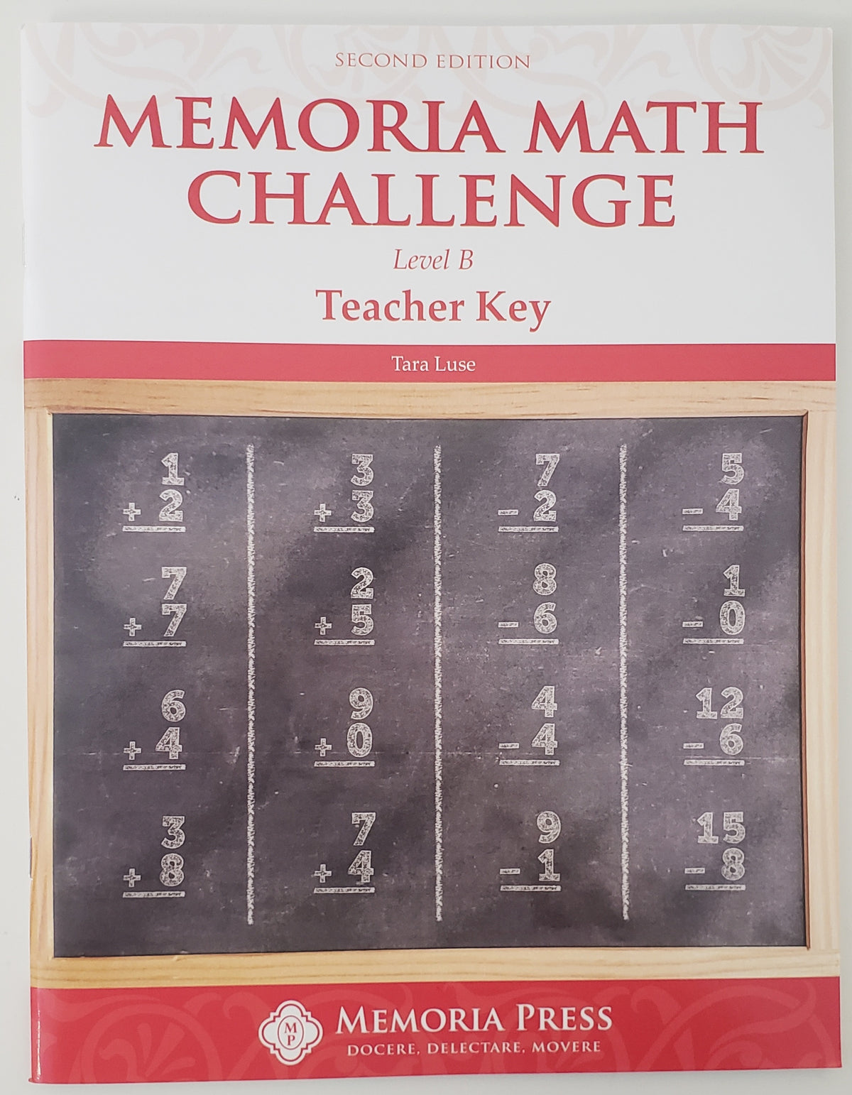Memoria Math Challenge Level B Teacher Key