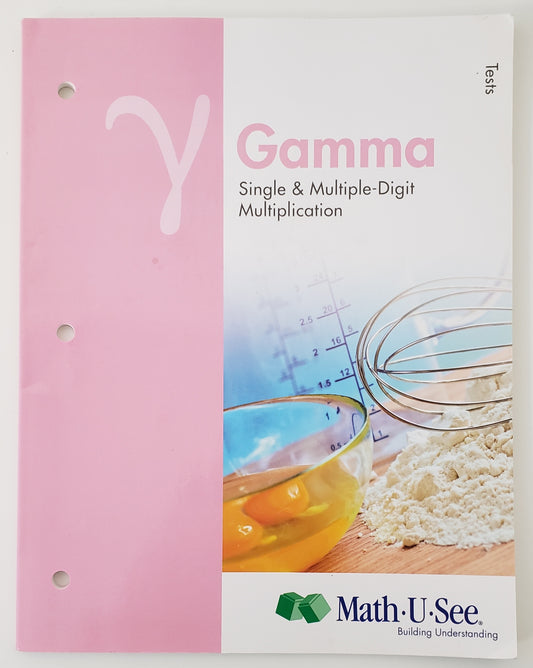 Gamma Tests Single and Multiple-Digit Multiplication
