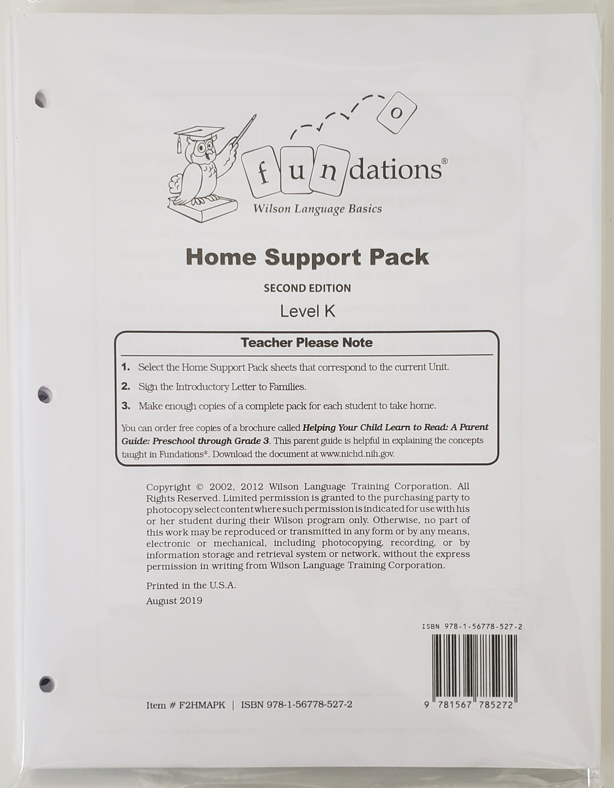 Home Support Pack K Second Edition