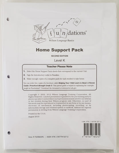 Home Support Pack K Second Edition