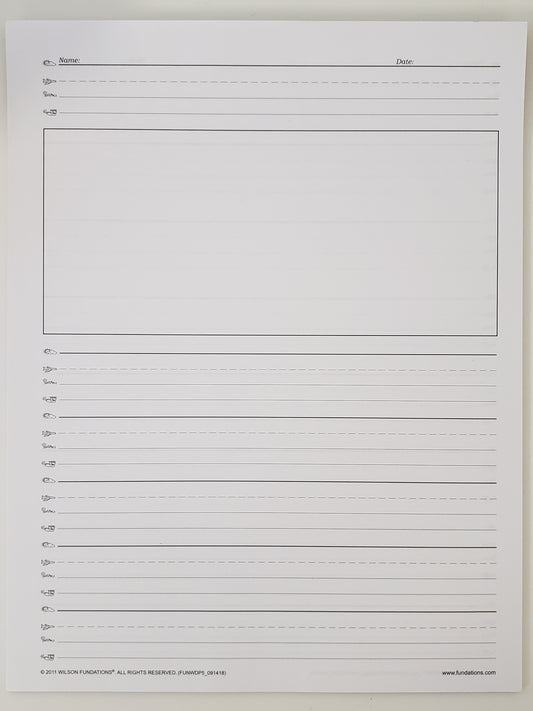 Fundations Writing & Drawing Pads