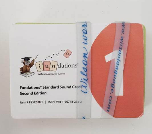 Fundations Standard Sound Cards 1 Second Edition