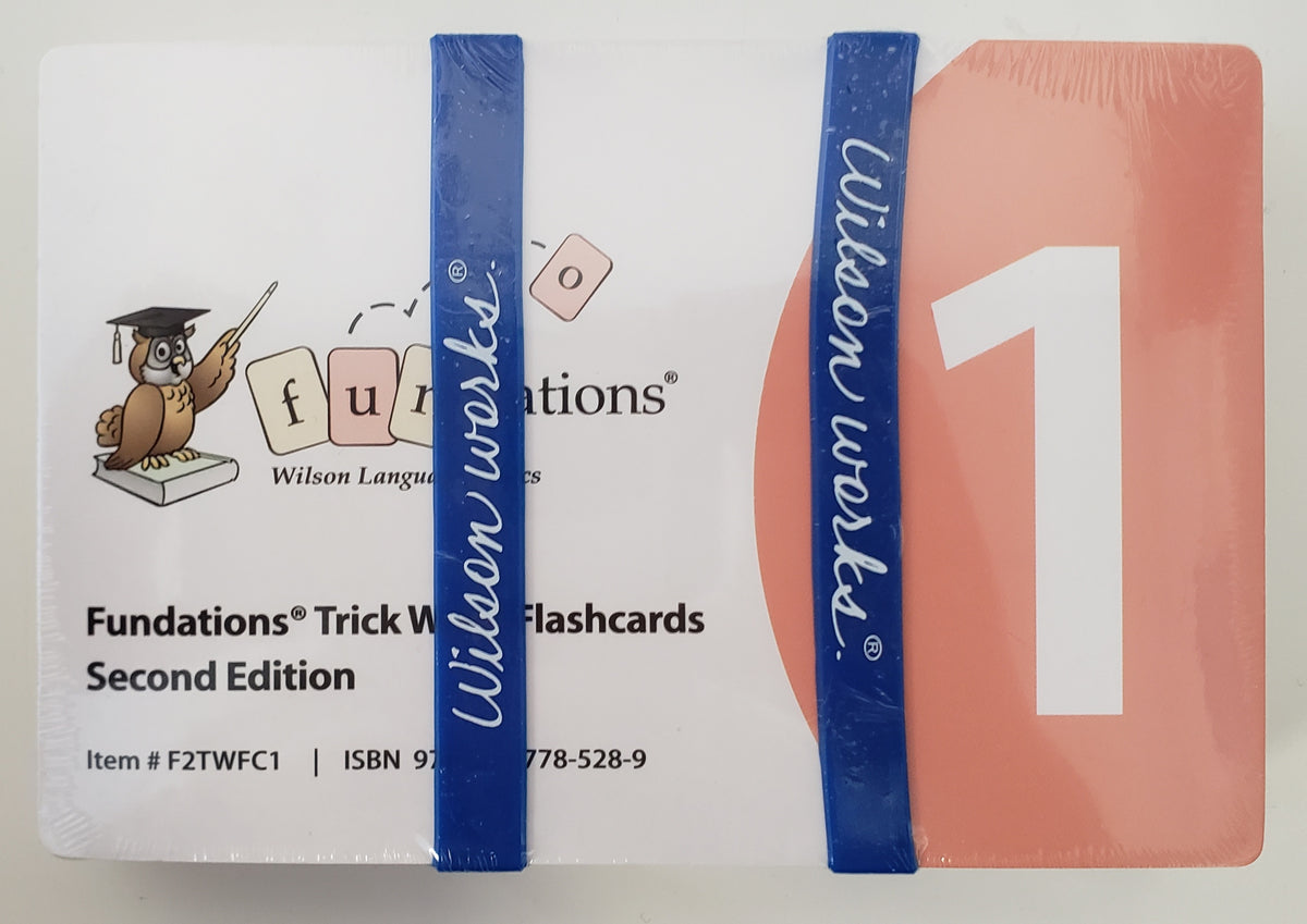 Trick Word Flash Cards 1 Second Edition