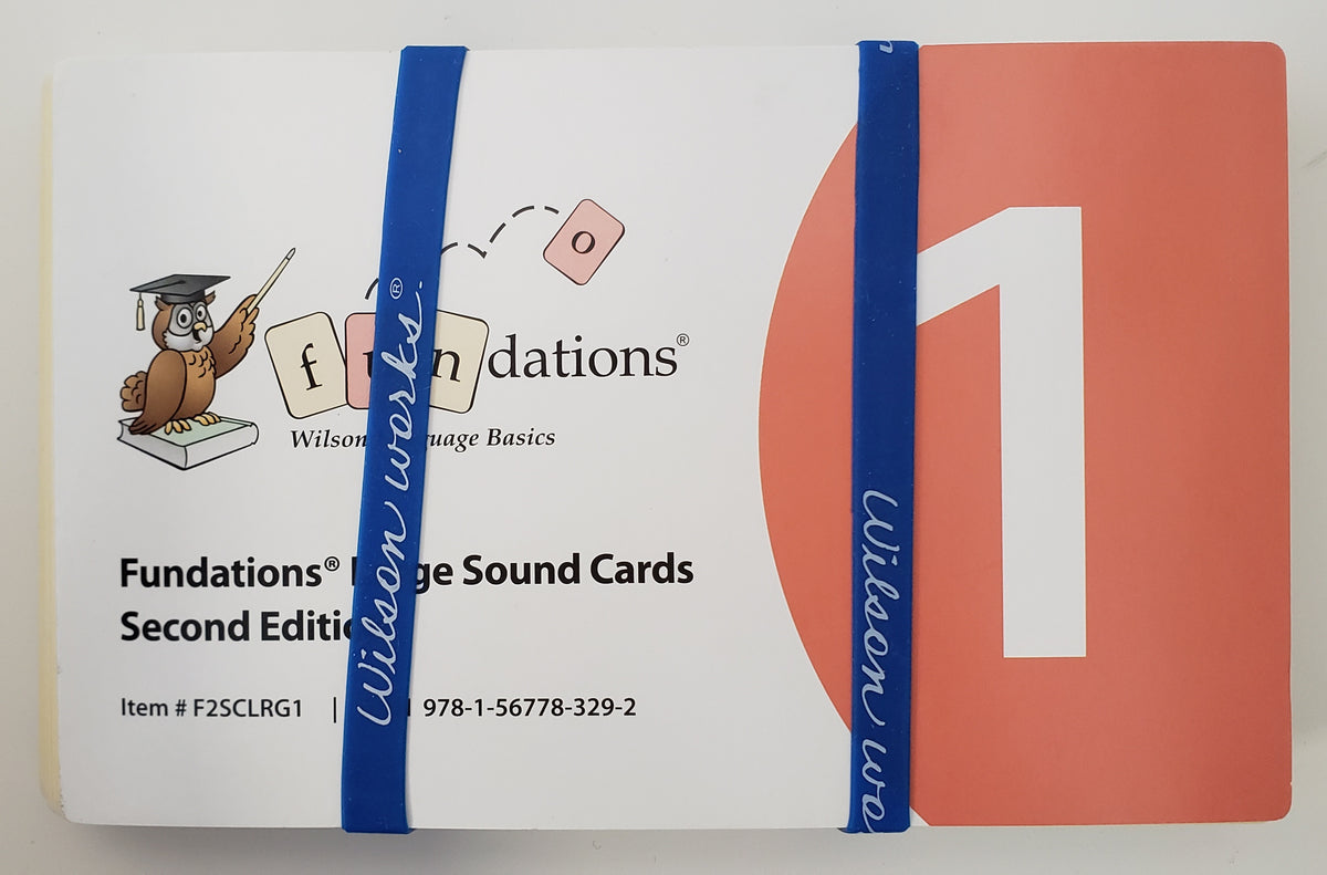 Fundations Large Sound Cards - Level 1
