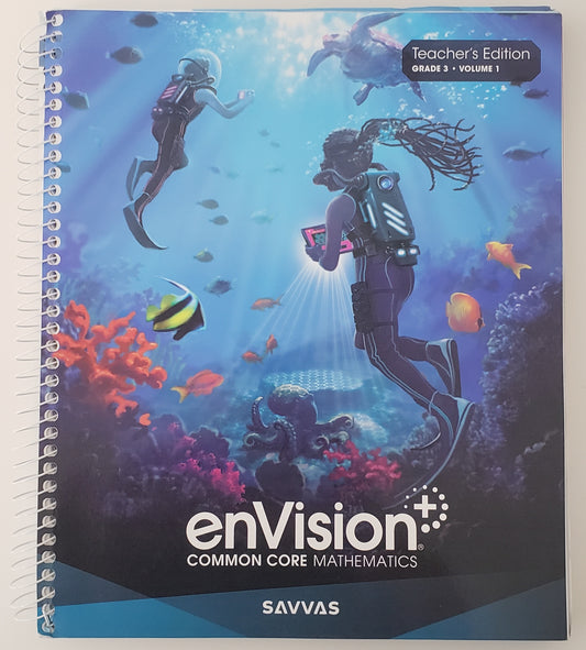 Envision Common Core Mathematics Grade 3 Volume 1 Teachers Edition