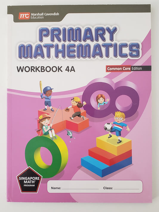 Primary Mathematics Workbook 4A