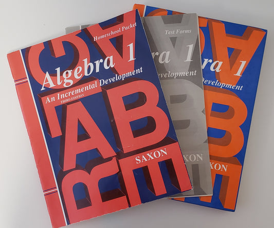 Saxon Algebra 1 Home Study Kit Third Edition