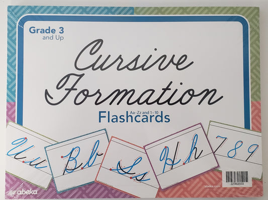 Cursive Formation Flashcards