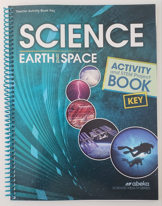 Science Earth & Space Activity Book Key