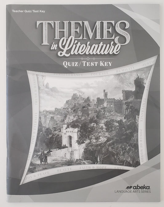 Themes in Literature Quiz & Test Key