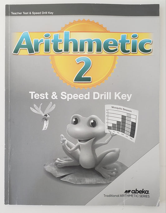 Arithmetic 2 Test & Speed Drill Key